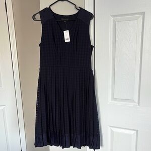 Banana Republic NWT Elegant Navy Sleeveless Dress